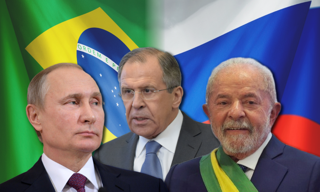 Lula is rolling out the red carpet for Vladimir Putin.