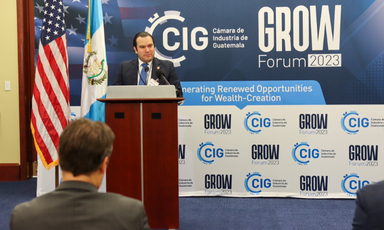 On June 6, the Chamber of Industry of Guatemala (CIG) hosted the GROW forum.